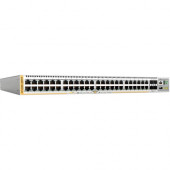 Allied Telesis Stackable Intelligent PoE+ Layer 3 Switch - 48 Ports - Manageable - 3 Layer Supported - Modular - Optical Fiber, Twisted Pair - Rack-mountable AT-X530L-52GPX-10