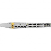Allied Telesis x950-28XTQm Layer 3 Switch - 24 Ports - Manageable - 3 Layer Supported - Modular - Optical Fiber, Twisted Pair - 1U High - Rack-mountable AT-X950-28XTQM-B05