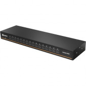 Vertiv Co Avocent AV116 16-Port Single-User Analog KVM Switch - 16-port rackmount or desktop single-user KVM switch with OSD and 8 VGA cables - TAA Compliance AV116BND8-400