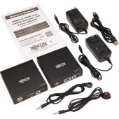 Tripp Lite B013-HU-4K KVM Console/Extender - 1 Computer(s) - 1 Local User(s) - 230 ft Range - 4K - 3840 x 2160 Maximum Video Resolution - 2 x Network (RJ-45) - 3 x USB - 2 x HDMI - 120 V AC, 230 V AC Input Voltage B013-HU-4K
