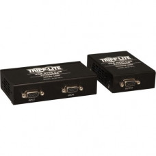 Tripp Lite VGA over Cat5/Cat6 Video Extender Kit Transmitter/Receiver EDID 1000&#39;&#39; - 1 Input Device - 2 Output Device - 1000 ft Range - 2 x Network (RJ-45) - 1 x VGA In - 2 x VGA Out - 1920 x 1440 - Twisted Pair - Category 6 - Wall Mountabl