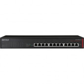 Buffalo Multi-Gigabit 12 Ports Business Switch (BS-MP2012) - 12 Ports - 2 Layer Supported - Twisted Pair - Desktop, Wall Mountable, Rack-mountable - Lifetime Limited Warranty BS-MP2012