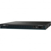 Cisco 2901 Integrated Services Router - Refurbished - 2 Ports - PoE Ports - Management Port - 9 Slots - Gigabit Ethernet - 1U - Wall Mountable, Rack-mountable, Desktop C2901-VSEC/K9-RF