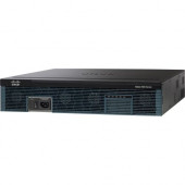 Cisco 2921 Integrated Services Router - Refurbished - 3 Ports - PoE Ports - Management Port - 12 Slots - Gigabit Ethernet - 2U - Rack-mountable C2921VSECCUBEK9-RF