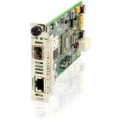 TRANSITION NETWORKS 10GBase-T Copper to Fiber Media Converter - 1 x Network (RJ-45) - 10GBase-T, 10GBase-X - 1 x Expansion Slots - 1 x SFP+ Slots - Internal - RoHS, TAA, WEEE Compliance C4120-1048