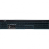 Cisco 2901 Router - Refurbished - 2 Ports - Management Port - 7 Slots - Gigabit Ethernet - 1U - Rack-mountable, Wall Mountable 2901-V/K9-RF