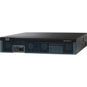 Cisco 2921 Integrated Service Router - Refurbished - 3 Ports - PoE Ports - Management Port - 12 Slots - Gigabit Ethernet - 2U - Rack-mountable, Desktop 2921/K9-RF