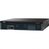 Cisco 2921 Integrated Services Router - Refurbished - 3 Ports - Management Port - 12 Slots - Gigabit Ethernet - 2U - Rack-mountable 2921-SECK9-RF