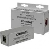 Comnet 1 Channel 10/100Mb Ethernet Repeater - 2 x Network (RJ-45) - 10/100Base-TX - Rail-mountable CNFE1RPT/PD/M
