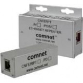 Comnet 1 Channel 10/100 Mbps Ethernet Repeater with 60 W PoE Pass-Through - 2 x Network (RJ-45) - 10/100Base-TX - TAA Compliance CNFE1RPT