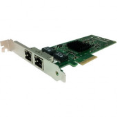 Amer CPE1000T-2P Gigabit Ethernet Card - PCI Express x4 - 2 Port(s) - 2 x Network (RJ-45) - Low-profile CPE1000T-2P