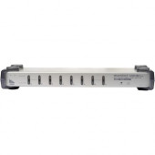 ATEN MasterView Max KVM Switch-TAA Compliant - 8 x 1 - 8 x HD-15 - 1U - Rack-mountable CS1758