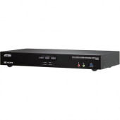 ATEN 2-Port USB 3.0 4K HDMI Dual Display KVMP Switch - 2 Computer(s) - 2 Local User(s) - 4096 x 2160 - 1 x Network (RJ-45) - 6 x USB - 6 x HDMI CS1842