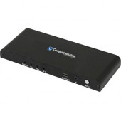 Comprehensive HDMI 3 x 1 Switcher with HDCP 2.2 - 4K@60 (YUV420) - 4096 x 2160 - 4K - 3 x 1 - 1 x HDMI Out CSW-HD301K
