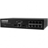 Comnet CWGE9MS Ethernet Switch - 9 Ports - Manageable - 2 Layer Supported - Twisted Pair, Optical Fiber - Rack-mountable, Desktop - 5 Year Limited Warranty - TAA Compliance CWGE9MS