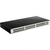 D-Link Metro DGS-1210-52/ME Ethernet Switch - 48 Ports - Manageable - 2 Layer Supported - Modular - Twisted Pair, Optical Fiber - 1U High - Rack-mountable DGS-1210-52/ME