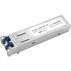 Axiom 100BASE-FX SFP Transceiver for Brocade - E1MG-100FX-LR - For Data Networking, Optical Network - 1 x LC 100Base-FX Network - Optical Fiber - Single-mode - Fast Ethernet - 100Base-FX - TAA Compliance E1MG-100FX-LR-AX