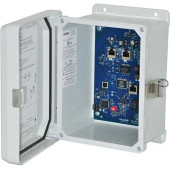 Altronix eBridge200WPM Outdoor Managed Two Port Transceiver - Network (RJ-45) - 2x PoE+ (RJ-45) Ports - Fast Ethernet - 100Base-TX - Pole - TAA Compliance EBRIDGE200WPM