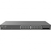 ENGENIUS Cloud Managed 24-Port Network Switch - 24 Ports - Manageable - 3 Layer Supported - Modular - Twisted Pair, Optical Fiber - 1U High - Rack-mountable - 2 Year Limited Warranty ECS1528