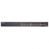 Edge-Core ECS2100-28PP Ethernet Switch - 24 Ports - Manageable - 3 Layer Supported - Modular - Twisted Pair, Optical Fiber - Rack-mountable - 2 Year Limited Warranty ECS2100-28PP