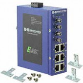 B&B Electronics Mfg. Co ESW208-2MT-T - ETN UNMANAGED SWITCH 6 COPPER, 2 MULTI-MODE ST WT ESW208-2MT-T