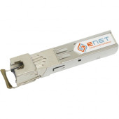 Enet Components TAA Compliant Juniper Compatible EX-SFP-1GE-T - Functionally Identical 1000BASE-T COPPER RJ45 100M - Programmed, Tested, and Supported in the USA, Lifetime Warranty" EX-SFP-1GE-T-ENT
