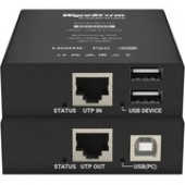 Wyrestorm HDMI KVM Extender Set with USB 2.0 Extension - 1 Computer(s) - 1 Local User(s) - 262.47 ft Range - Full HD - 1920 x 1080 Maximum Video Resolution - 2 x Network (RJ-45) - 3 x USB - 2 x HDMI - Rack-mountable - 1U EXP-EX-80-KVM