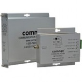 Comnet Bi-Directional Contact Closure Transceiver - 1 x ST Ports - Multi-mode - Surface-mountable - TAA Compliance FDC10M1A