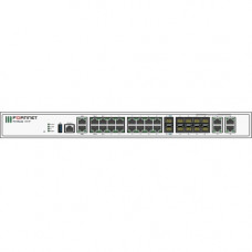 FORTINET FortiGate FG-101F Network Security/Firewall Appliance - 22 Port - 10GBase-X, 1000Base-T, 1000Base-X - 10 Gigabit Ethernet - AES (256-bit), SHA-256 - 500 VPN - 21 x RJ-45 - 10 Total Expansion Slots - 3 Year 24X7 FortiCare and FortiGuard Enterprise