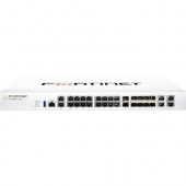 FORTINET FortiGate 101F Network Security/Firewall Appliance - 22 Port - 10GBase-X, 1000Base-T, 1000Base-X - 10 Gigabit Ethernet - AES (256-bit), SHA-256 - 500 VPN - 21 x RJ-45 - 10 Total Expansion Slots - 1U - Rack-mountable FG-101F-BDL-950-12