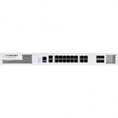 FORTINET FortiGate FG-200E Network Security/Firewall Appliance - 18 Port - 1000Base-T, 1000Base-X - Gigabit Ethernet - AES (256-bit), SHA-256 - 500 VPN - 16 x RJ-45 - 4 Total Expansion Slots - 1 Year 24x7 FortiCare and FortiGuard Enterprise Protection - 1
