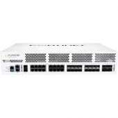 FORTINET FortiGate FG-2600F Network Security/Firewall Appliance - 16 Port - 10GBase-T, 10GBase-X, 1000Base-X, 100GBase-X, 40GBase-X - 100 Gigabit Ethernet - AES (256-bit), SHA-256 - 30000 VPN - 16 x RJ-45 - 22 Total Expansion Slots - 3 Year 24x7 FortiCare