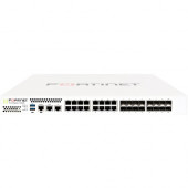 FORTINET FortiGate FG-400E Network Security/Firewall Appliance - 18 Port - 1000Base-T, 1000Base-X - Gigabit Ethernet - AES (256-bit), SHA-256 - 5000 VPN - 17 x RJ-45 - 16 Total Expansion Slots - 1U - Rack-mountable FG-400E-BYPASS-LENC