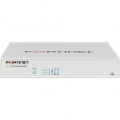 FORTINET FortiGate 81F-PoE Network Security/Firewall Appliance - 10 Port - 1000Base-T, 1000Base-X - Gigabit Ethernet - AES (256-bit), SHA-256 - 200 VPN - 2 x RJ-45 - 2 Total Expansion Slots - 1 Year - Desktop, Wall Mountable, Rack-mountable FG-81F-POE-BDL