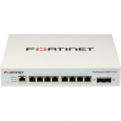 FORTINET FortiSwitch 108F-FPOE Ethernet Switch - 8 Ports - Manageable - Gigabit Ethernet - 10/100/1000Base-T, 1000Base-X - 2 Layer Supported - Modular - 2 SFP Slots - Power Supply - 139.20 W Power Consumption - 130 W PoE Budget - Optical Fiber, Twisted Pa