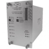 Comnet Video Transmitter/Data Transceiver - 4 Input Device - 4 Output Device - 157480.31 ft Range - Optical Fiber - Surface-mountable, Rack-mountable - TAA Compliance FVT4014S1SHR