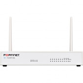 FORTINET FortiWifi FWF-60E Network Security/Firewall Appliance - 10 Port - 1000Base-T - Gigabit Ethernet - Wireless LAN IEEE 802.11ac - AES (256-bit), SHA-256 - 200 VPN - 10 x RJ-45 - 1 Year 24x7 Forticare and Fortiguard Enterprise Protection - Desktop, W