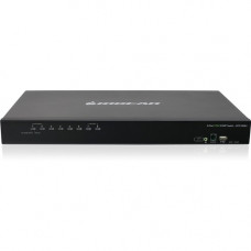 IOGEAR 8-Port USB HDMI KVM Switch with Audio (TAA Compliant) - 8 Computer(s) - 1 Local User(s) - 1920 x 1200 - 12 x USB - 9 x HDMI - Rack-mountable - 1U - TAA Compliant - TAA Compliance GCS1808H