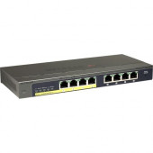 Netgear ProSafe Plus Switch 8-port Gigabit Ethernet Switch with 4-port PoE - 8 Ports - 2 Layer Supported - Desktop, Wall Mountable - Lifetime Limited Warranty - CEC, REACH Compliance-None Listed Compliance GS108PE-300NAS
