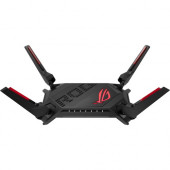 Asus ROG Rapture GT-AX6000 Wi-Fi 6 IEEE 802.11ax Ethernet Wireless Router - Dual Band - 2.40 GHz ISM Band - 5 GHz UNII Band - 4 x Antenna(4 x External) - 744 MB/s Wireless Speed - 5 x Network Port - 1 x Broadband Port - USB - 2.5 Gigabit Ethernet - VPN Su