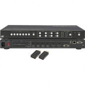 Kanexpro 4K Video Tiler & Scaler Switcher w/ HDMI & Click-to-Show Me Controller - 3840 &#195;ÃÂÃÂ 2160 - 4K - 7 x 1 - 1 x HDMI Out - 2 x DisplayPort In HD-VTSC72-4K