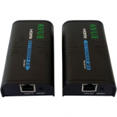 Avue HDMI Extender - HDMI-EC300 - 393.70 ft Range - 2 x Network (RJ-45) - 1 x HDMI In - 1 x HDMI Out - Full HD - 1920 x 1080 - Twisted Pair - Category 6 HDMI-EC300