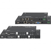 Kanexpro 3-Input DisplayPort, HDMI & VGA Switcher over HDBaseT - 3840 &#195;ÃÂÃÂ 2160 - 4K - Twisted Pair - 3 x 1 - 1 x HDMI Out - 1 x DisplayPort In HDSC31D-4K