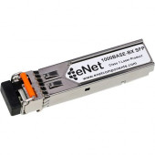 Enet Components Compatible J9142B - Functionally Identical 1000BASE-BX-D SFP BiDi - Procurve Tx1490nm/Rx1310nm 20km DOM Simplex LC Single-mode - Programmed, Tested, and Supported in the USA, Lifetime Warranty" - REACH, RoHS, WEEE Compliance J9142B-EN