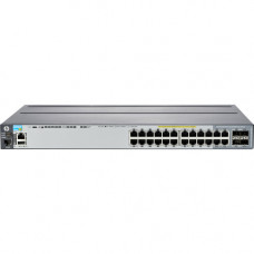HPE 2920-24G-POE+ Switch - 24 Ports - Manageable - Gigabit Ethernet - 10/100/1000Base-T - 3 Layer Supported - Modular - Power Supply - Twisted Pair - 1U High - Rack-mountable J9727A