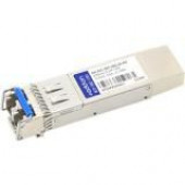 AddOn JD094B Compatible TAA Compliant 10GBase-BX SFP+ Transceiver (SMF, 1270nmTx/1330nmRx, 10km, LC, DOM) - 100% compatible and guaranteed to work - TAA Compliance JD094B-BX-U-AO