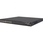 HPE 5510 24G PoE+ 4SFP+ HI 1-slot Switch - 24 Ports - Manageable - 10 Gigabit Ethernet, Gigabit Ethernet - 10/100/1000Base-T, 10GBase-X - 3 Layer Supported - Modular - Power Supply - Twisted Pair, Optical Fiber - TAA Compliance JH147A