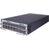 HPE FlexFabric 12902E Switch Chassis - Manageable - Gigabit Ethernet - 100GBase-X - 2 Layer Supported - Modular - Power Supply - 3U High - Rack-mountable JH345A