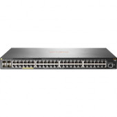 HPE Aruba 2930F 48G PoE+ 4SFP+ 740W Switch - 48 Ports - Manageable - 3 Layer Supported - Modular - Twisted Pair, Optical Fiber - Lifetime Limited Warranty - TAA Compliance JL558A#ABA