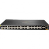 HPE Aruba 6300M Ethernet Switch - 48 Ports - Manageable - 3 Layer Supported - Modular - 4 SFP Slots - Twisted Pair, Optical Fiber - 1U High - Rack-mountable - Lifetime Limited Warranty - TAA Compliance JL659A